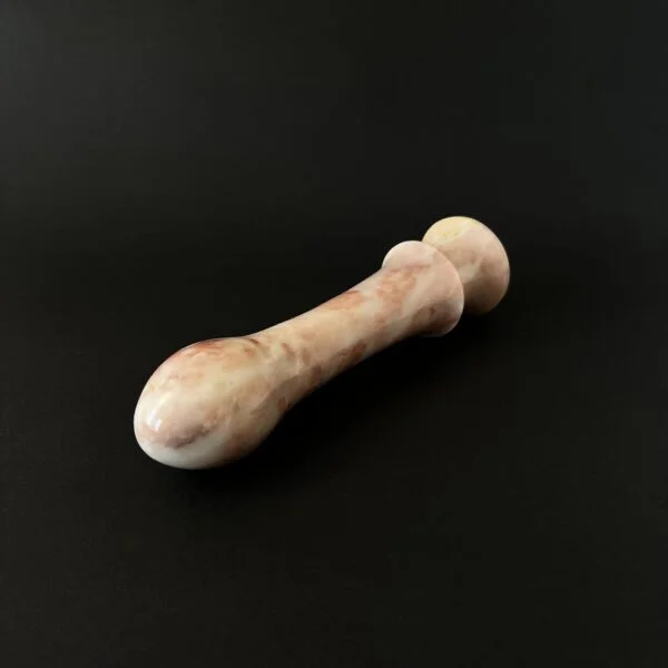 Cherry Marble Dildo — Sensus | Seductive Stones Cherry Marble Dildo — hand-carved cherry Elazığ marble | Seductive Stones Sensus Collection