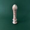 Cherry marble dildo studio photography — Seductive Stones Sensus
