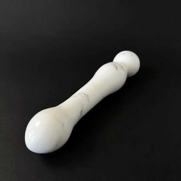 White Anatolian Marble Dildo — Sensus | Seductive Stones White Anatolian Marble Dildo — hand-carved white Anatolian marble | Seductive Stones Sensus Collection