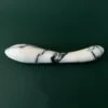 Curved White Marble G-Spot Stimulator — Voluptus | Seductive Stones Curved White Marble G-Spot Stimulator — hand-carved white Anatolian marble | Seductive Stones Voluptus Collection