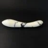 Curved White Marble G-Spot Stimulator — Voluptus | Seductive Stones Curved White Marble G-Spot Stimulator — hand-carved white Anatolian marble | Seductive Stones Voluptus Collection
