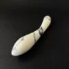 Curved White Marble G-Spot Stimulator — Voluptus | Seductive Stones Curved White Marble G-Spot Stimulator — hand-carved white Anatolian marble | Seductive Stones Voluptus Collection