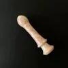 Cherry Marble Dildo — Sensus | Seductive Stones Cherry Marble Dildo — hand-carved cherry Elazığ marble | Seductive Stones Sensus Collection