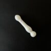 White marble dildo full length — 17.5cm natural stone luxury sex toy
