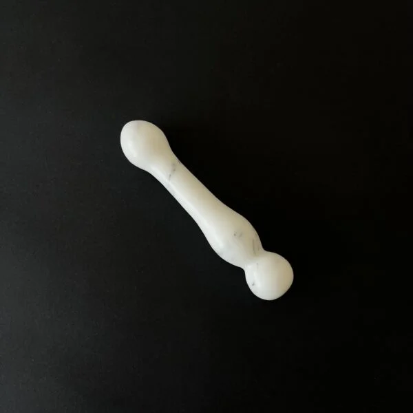White Anatolian Marble Dildo — Sensus | Seductive Stones White Anatolian Marble Dildo — hand-carved white Anatolian marble | Seductive Stones Sensus Collection