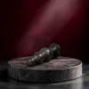Denizli Grey Marble Beaded Wand — hand-carved Denizli grey marble | Seductive Stones Sensus Collection