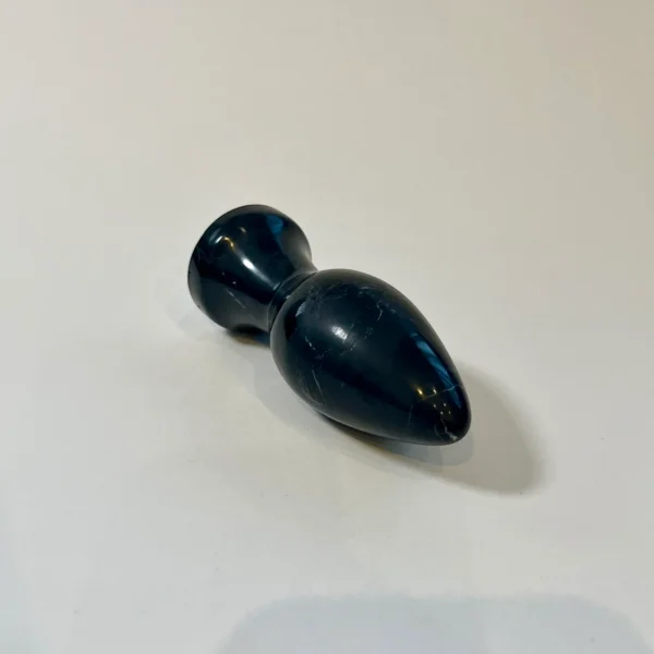 Afyon White Marble Beaded Plug — hand-carved Afyon white marble | Seductive Stones Intima Collection