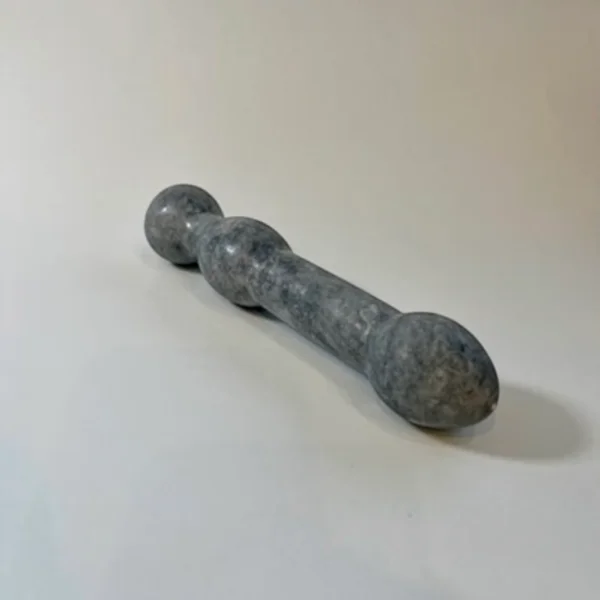 Black Anatolian Marble Plug — Intima | Seductive Stones Black Anatolian Marble Plug — hand-carved black Anatolian marble with grey transitions | Seductive Stones Intima Collection