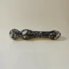 White Grey Anatolian Marble Curved Wand — hand-carved white grey Anatolian marble | Seductive Stones Voluptus Collection