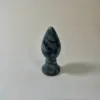 Black Afyon Marble Anal Plug Large — Intima | Seductive Stones Black Afyon Marble Anal Plug Large — hand-carved black Afyon marble | Seductive Stones Intima Collection