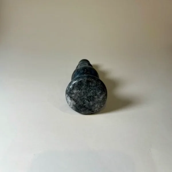 Black Marble Beaded Plug — Intima | Seductive Stones Black Marble Beaded Plug — hand-carved black Afyon marble | Seductive Stones Intima Collection
