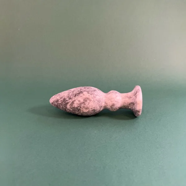 Grey Obsidian Marble Anal Plug — Intima | Seductive Stones Grey Obsidian Marble Anal Plug — hand-carved grey obsidian marble | Seductive Stones Intima Collection
