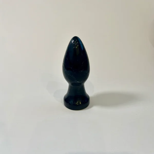 Afyon White Marble Beaded Plug — hand-carved Afyon white marble | Seductive Stones Intima Collection