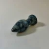 Black Afyon Marble Anal Plug Large — Intima | Seductive Stones Black Afyon Marble Anal Plug Large — hand-carved black Afyon marble | Seductive Stones Intima Collection