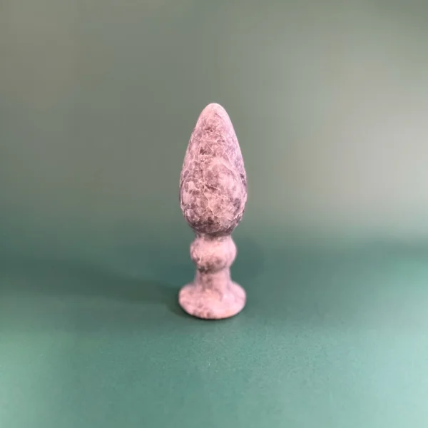 Grey Obsidian Marble Anal Plug — Intima | Seductive Stones Grey Obsidian Marble Anal Plug — hand-carved grey obsidian marble | Seductive Stones Intima Collection