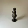 Denizli Grey Marble Beaded Wand — hand-carved Denizli grey marble | Seductive Stones Sensus Collection