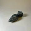 Black Grey Anatolian Marble Plug — hand-carved black grey Anatolian marble | Seductive Stones Intima Collection