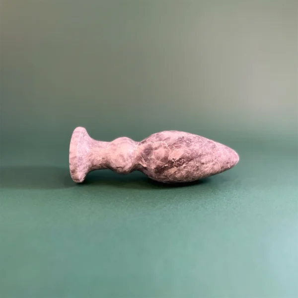 Grey Obsidian Marble Anal Plug — Intima | Seductive Stones Grey Obsidian Marble Anal Plug — hand-carved grey obsidian marble | Seductive Stones Intima Collection