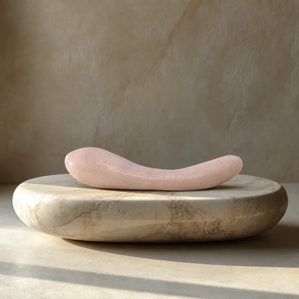 Black Afyon Marble Anal Plug — Intima | Seductive Stones Black Afyon Marble Anal Plug — hand-carved pure black Afyon marble | Seductive Stones Intima Collection