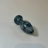 Black Afyon Marble Anal Plug Large — Intima | Seductive Stones Black Afyon Marble Anal Plug Large — hand-carved black Afyon marble | Seductive Stones Intima Collection