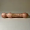 Cherry Marble Double Wand — hand-carved cherry Elazığ marble | Seductive Stones Sensus Collection