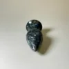 Black Grey Anatolian Marble Plug — hand-carved black grey Anatolian marble | Seductive Stones Intima Collection