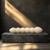 Green Grey Anatolian Marble Wand — Sensus | Seductive Stones Green Grey Anatolian Marble Wand — hand-carved green grey Central Anatolian marble | Seductive Stones Sensus Collection