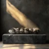 White Marble Beaded Wand — hand-carved pure white Anatolian marble | Seductive Stones Sensus Collection